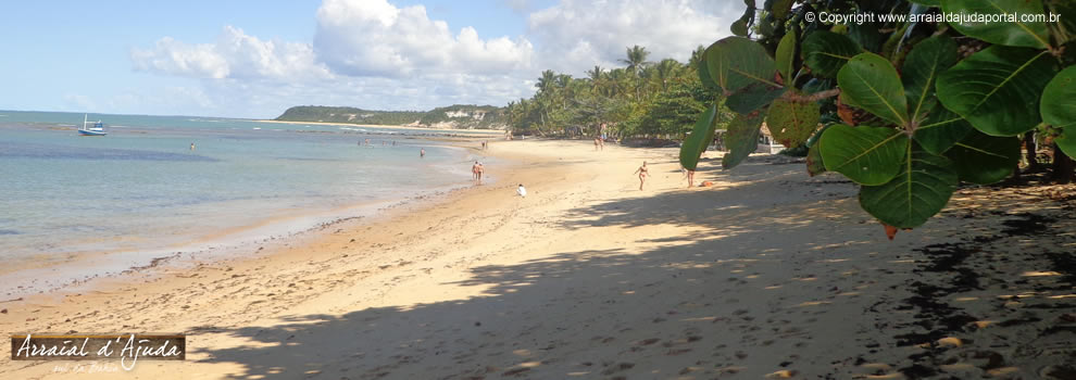 praia do espelho mapa